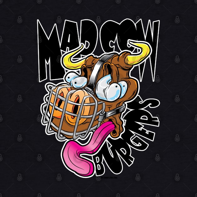 Mad Cow Burgers by eShirtLabs